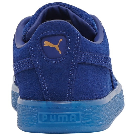 Suede Classic Jr 'Mono Gold - Elektro Blue Gold'