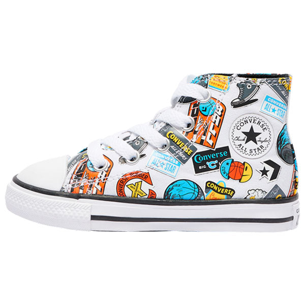 Chuck Taylor All Star High TD 'Happy Hoops'