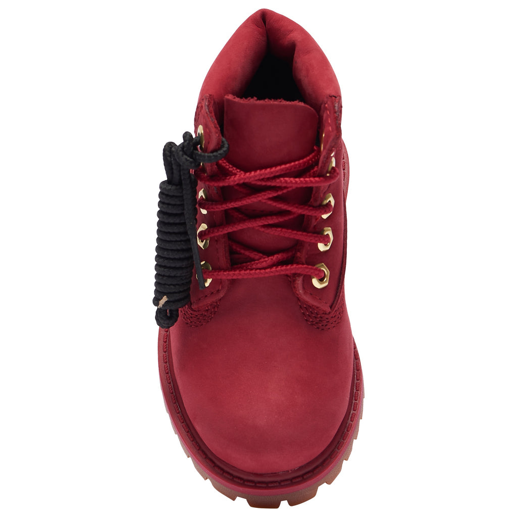Timberland 6 Inch Premium Waterproof Boots Nubuck TD 'Dark Red'