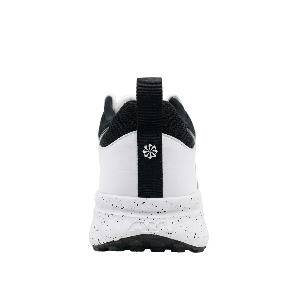 Air Zoom Diamond Elite Turf Heel Detail - Black Spatter Pattern and Zoom Air Logo