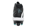 Rear view of Nike Griffey 2 MCS cleats featuring the iconic Ken Griffey Jr. Swingman logo in white on a black heel counter.