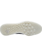 Bottom view of the H00967 adidas Adizero Afterburner 8 showing the turf-specific rubber lugged outsole designed for maximum traction on artificial grass.