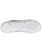 Underneath view of Jordan 1 Retro MCS showing the 12-cleat molded traction pattern.
