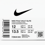 Nike Zoom Superfly Elite 2 Product Box Label - Citron Pulse/Indigo Burst, FZ9649 800