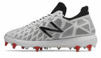 Low-Cut COMPv1 TPU Baseball Cleat 'White Black'