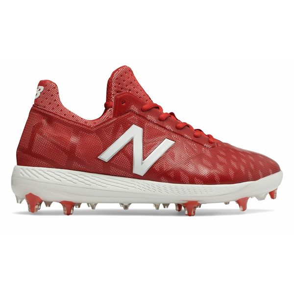 Low-Cut COMPv1 TPU Baseball Cleat 'Red'
