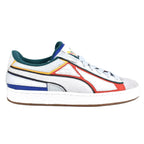 Puma Layer White sneaker with colorful accents on a white background