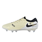 Medial view of the Nike Air Zoom Victory (DV4328-700) highlighting the lightweight ZoomX foam cushioning in the heel and the contoured, supportive fit of the University Gold AtomKnit