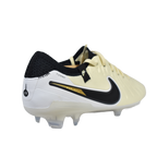 Side Bottom view of the Nike Air Zoom Victory outsole plate, revealing the stiff carbon fiber Flyplate and the data-driven traction pattern with removable stainless steel track spikes