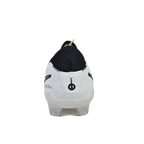 Rear heel view of the Nike Air Zoom Victory in University Gold, featuring the sleek heel construction and Nike ZoomX branding on the responsive foam midsole