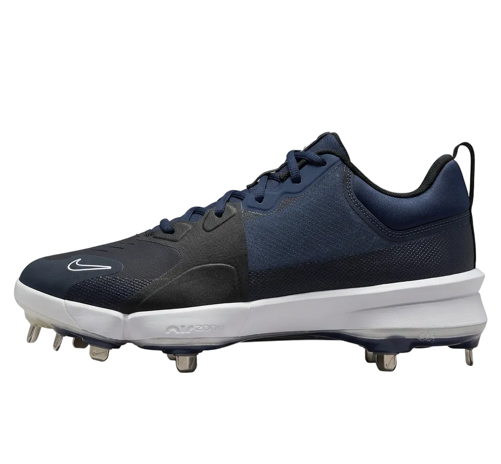 Dynamic 45-degree angle shot of the Nike Force Zoom Trout 9 Pro FB2907-400.
