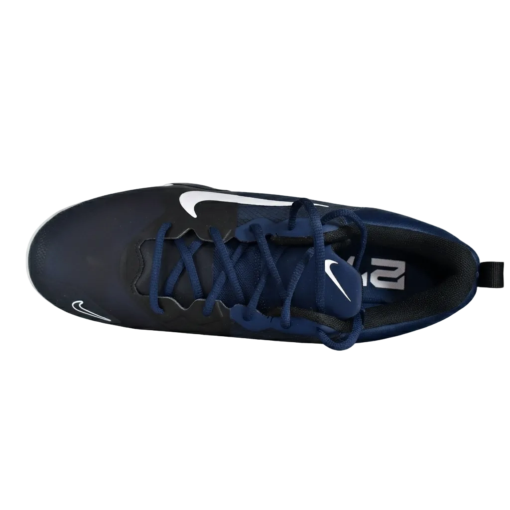 Overhead view of Nike Force Zoom Trout 9 Pro highlighting the lacing and midfoot strap.