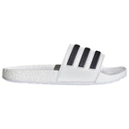 Adilette Boost Slides 'White Black Stripes'