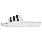 Adilette Boost Slides 'White Black Stripes'