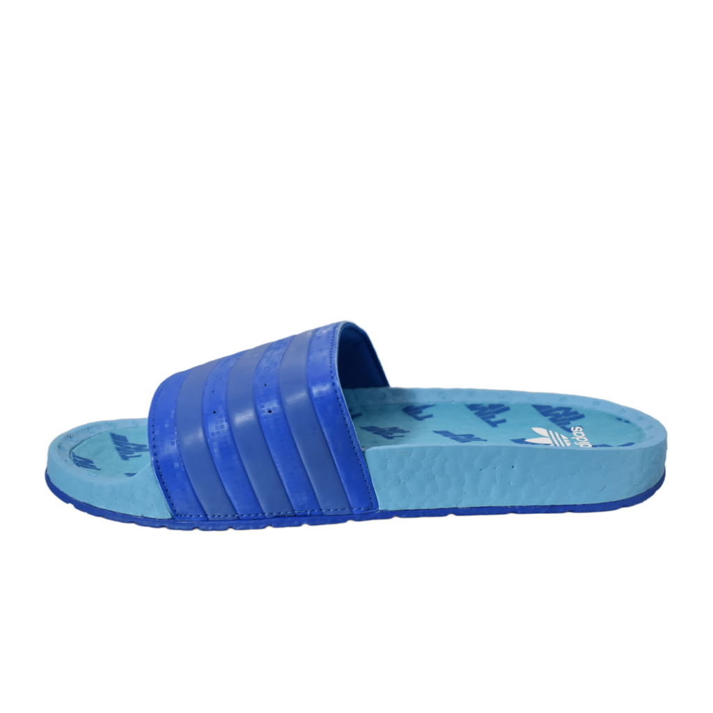 Adidas Ninja x Adilette Boost Slide 'Time In Blue Signal Cyan'