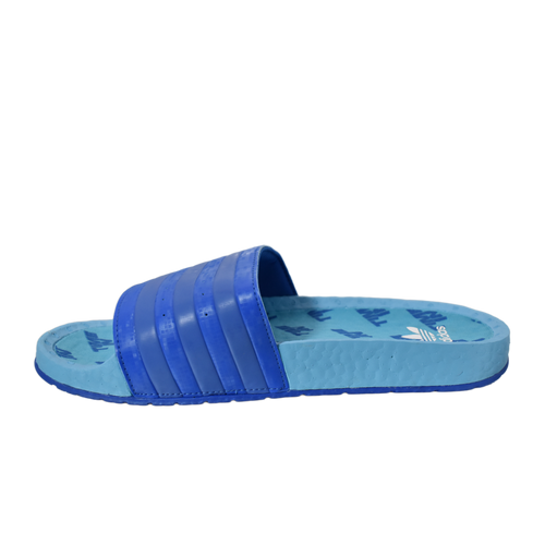 Adidas Ninja x Adilette Boost Slide 'Time In Blue Signal Cyan'
