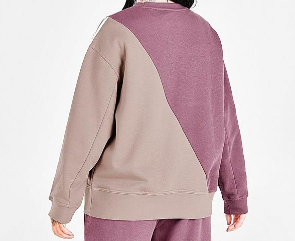Women's Adicolor 'Sliced Trefoil' Crewneck Sweatshirt