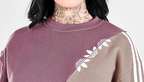 Women's Adicolor 'Sliced Trefoil' Crewneck Sweatshirt