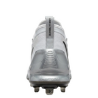 Nike Force Zoom Trout 9 Elite Heel View - Metallic Silver Heel Counter and Zoom Air Branding