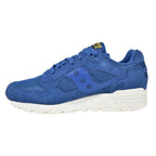 Alt Lateral profile of Saucony Shadow 5000 Federal Blue showing navy suede and cream leather overlays.
