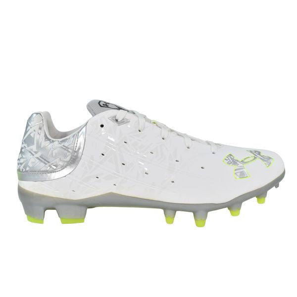 UA Banshee Low MC 'White Metallic Silver' LAX