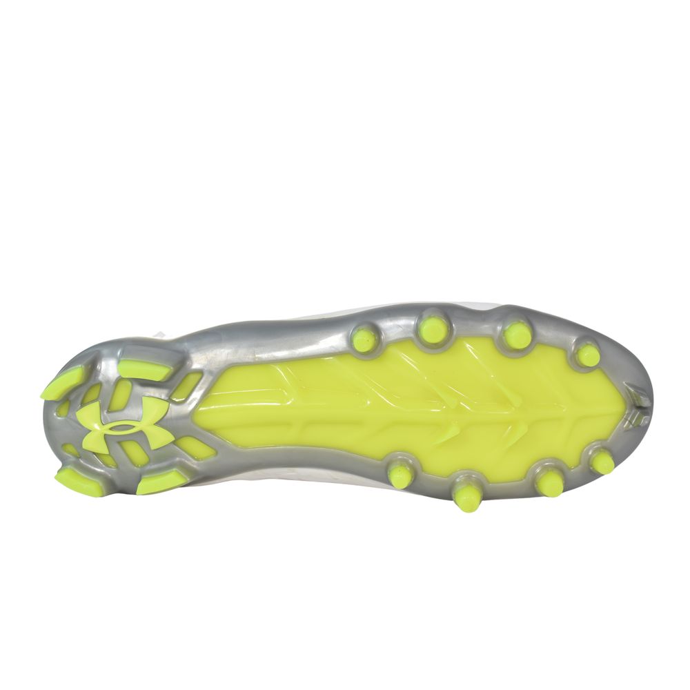 UA Banshee Low MC 'White Metallic Silver' LAX