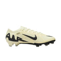 Lateral view of Nike Zoom Mercurial Vapor 15 Elite FG in Lemonade and Black.