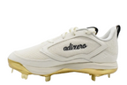 Medial side view of Adidas Adizero PureHustle 3 Elite ID7638 showcasing the 'adizero' script logo and premium textured upper.