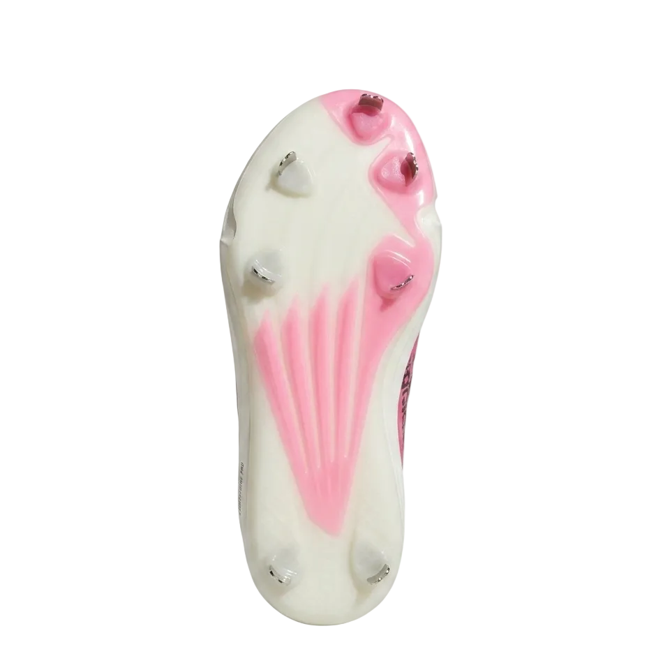 Outsole and metal spike traction pattern of adidas adizero Impact+ BSB cleats