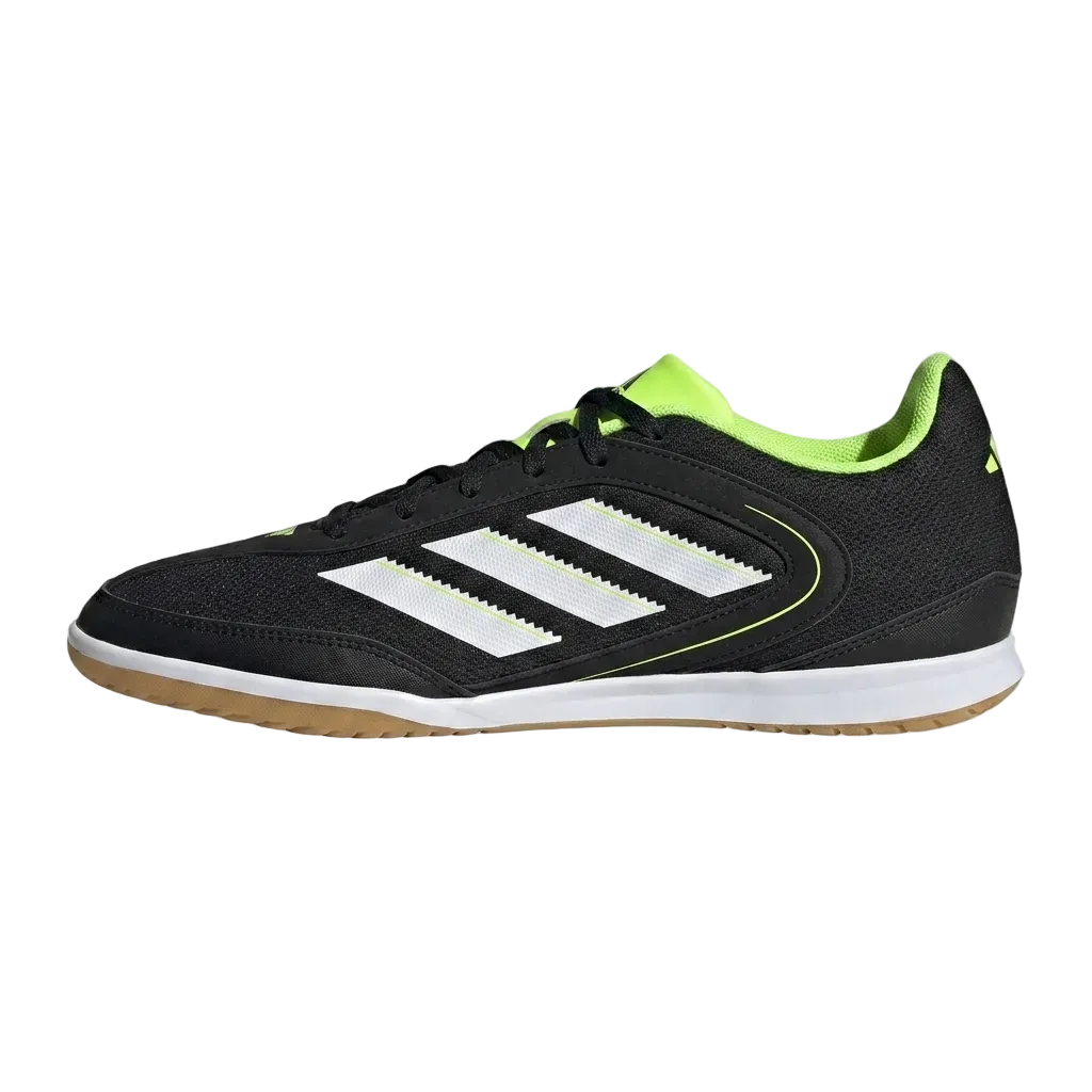 Medial inside side view of the adidas Copa Pure 3 IN futsal shoes showing the inner upper construction.