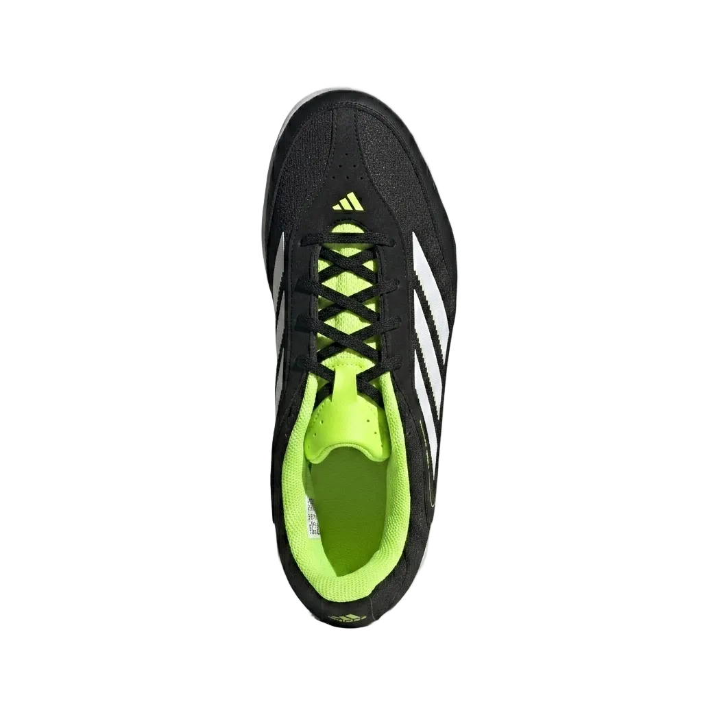 Top-down view of the adidas Copa Pure 3 Club JR2892 soccer shoes showing the lacing system and toe box design.
