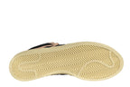 Bottom rubber cupsole view of Adidas Jabbar Hi Made in LA JQ8584 showing tread pattern.