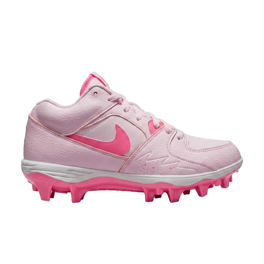 Profile view of the Jordan Stadium 90 Low Pink Foam sneakers (style code HQ0210-600) on a clean background.
