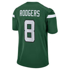 New York Jets Aaron Rodgers 'Gotham Green' Game Jersey