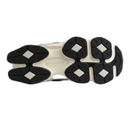 Underneath bottom view of the New Balance 9060 PS Rain Cloud PC9060GY rubber outsole and diamond pod traction pattern.