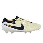 Lateral side profile of the Nike Air Zoom Victory track spikes in University Gold and Black, showcasing the breathable AtomKnit upper and the visible dual-chambered Air Zoom unit in the forefoot.