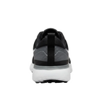 Heel view of Nike Infinity Ace Next Nature golf shoes showing the rear collar and heel support cushioning, DX0024-010.
