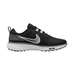 Nike Infinity Ace Next Nature golf shoes in Black and White, style code DX0024-010, front three-quarter view.