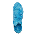 Top-down view of the Nike Phantom GX 2 Elite SG-Pro AC Mad Ambition Pack soccer cleats showing the asymmetrical lacing system and upper.