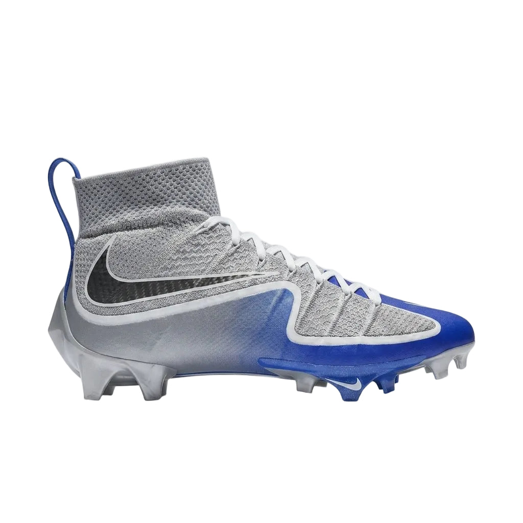 Main side profile view of Nike Vapor Edge 360 Untouchable Wolf Grey Racer Blue FQ0235-003 showing Swoosh.