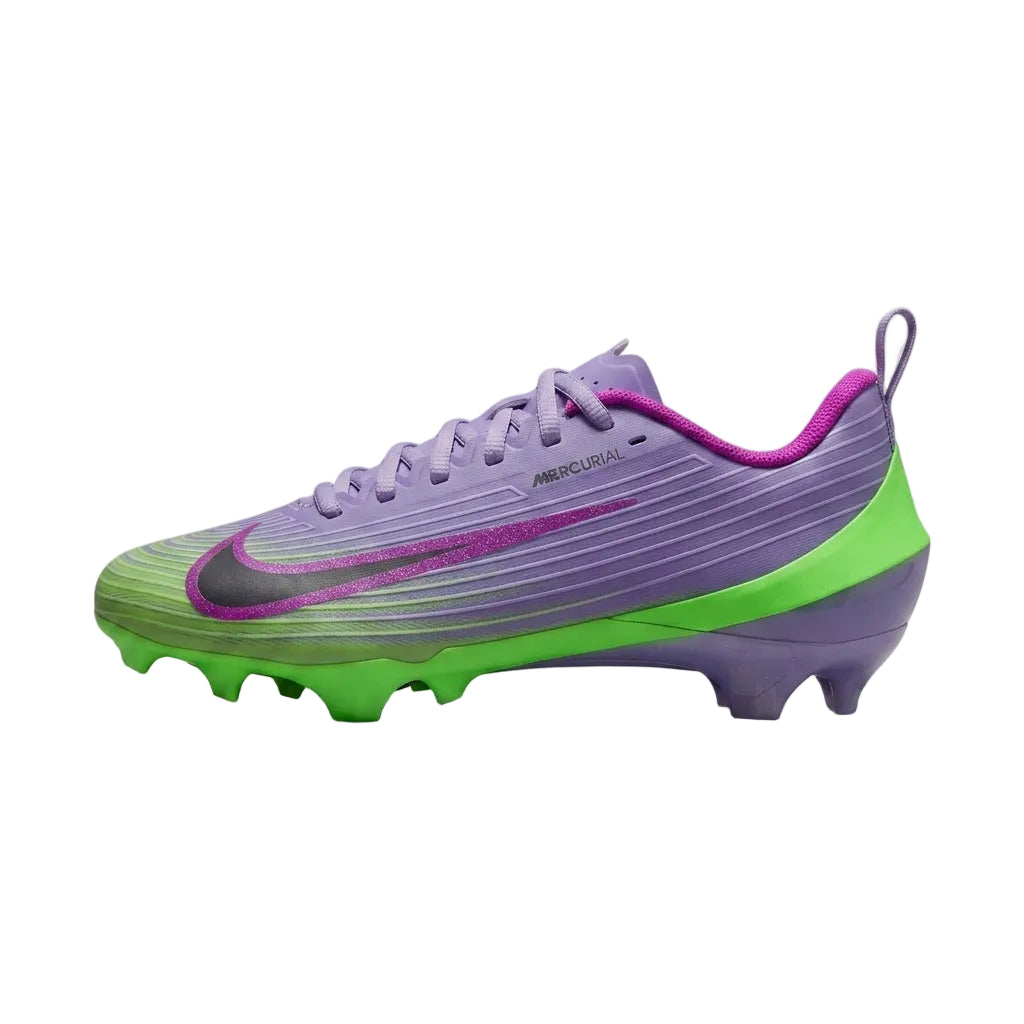 Side profile view of Nike Vapor Speed 3 NRG Hydrangeas Green Strike HJ4572-500 displaying Nike Swoosh detail.