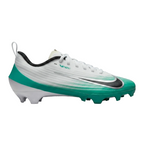 Nike Vapor Speed 3 TB football cleats in White and Stadium Green, style code HM8849-100, front three-quarter view.