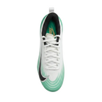 Top inner side view of Nike Vapor Speed 3 TB low-top spikes highlighting the lightweight synthetic skin support panels, HM8849-100.
