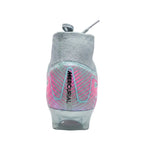 Rear heel view of Nike Zoom Mercurial Superfly 10 Elite FG Prism Pack showing Dynamic Fit collar and heel detail.
