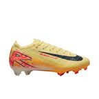 Main side profile view of Nike Zoom Mercurial Vapor 16 Elite Mbappé FG FQ8683-800 showing Nike Swoosh.