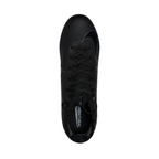 Top side view of Nike Zoom Mercurial Vapor 16 Pro FG soccer shoes highlighting the lightweight Flyknit upper texturing, FQ8685-002.