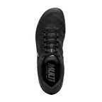 Top-down view of Nike Zoom Rival Multi 'Black Metallic Silver' showing the lacing system and insoles.