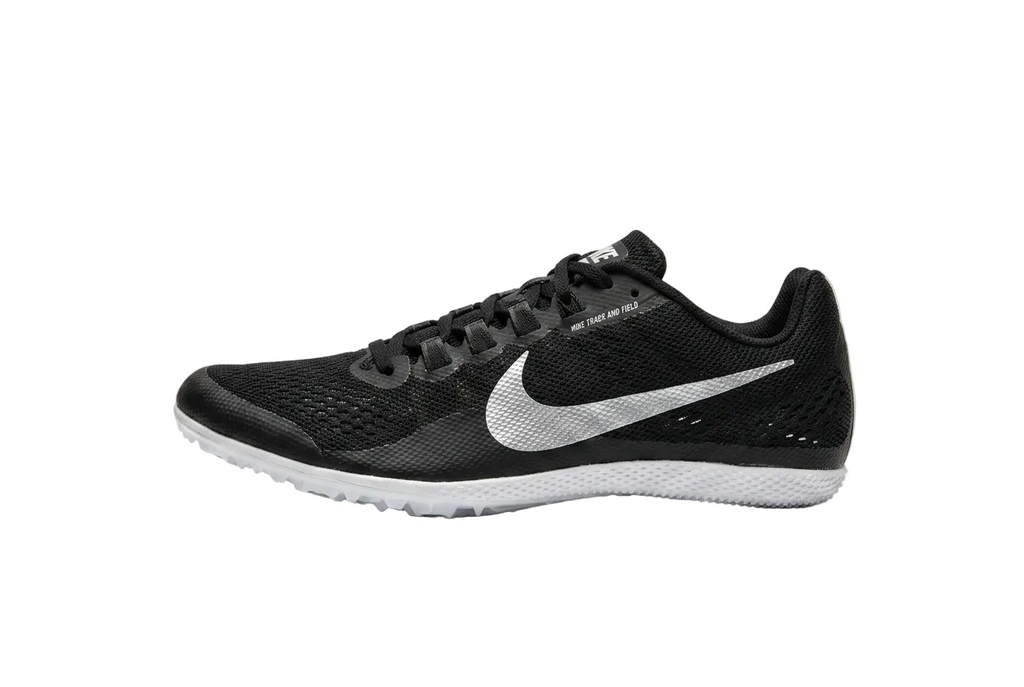 Front view of the toe box and upper mesh of Nike Zoom Rival Sprint running shoes, FZ9663-001.