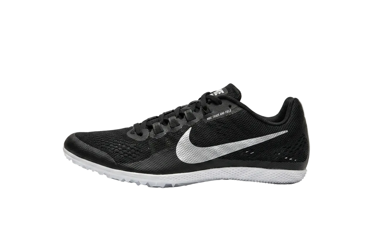 Front view of the toe box and upper mesh of Nike Zoom Rival Sprint running shoes, FZ9663-001.
