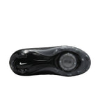 Bottom outsole view of Nike Zoom Vapor Elite Wide P Black White HV2724-001 showing traction plate design.